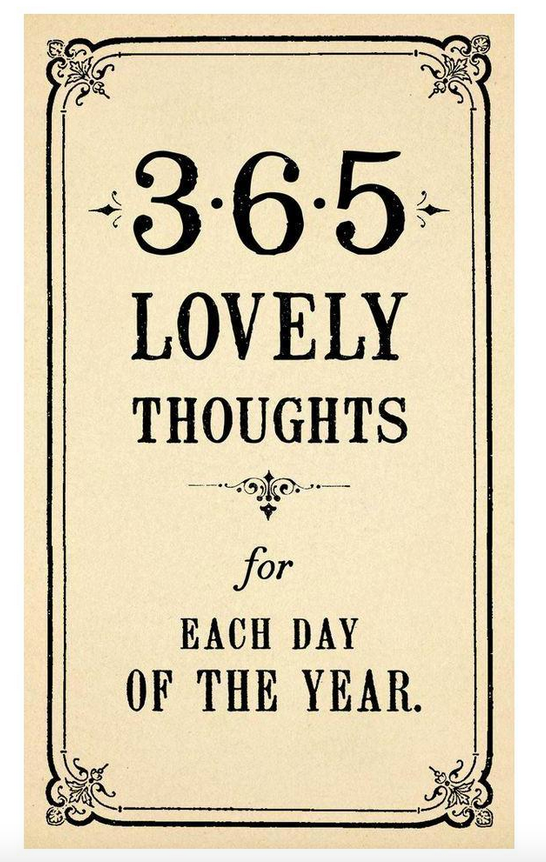 365 Lovely Thoughts by Sugarboo Designs