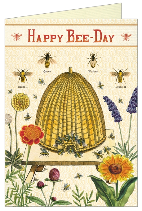 Happy Bee-Day Birthday Card