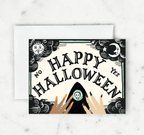 Ouija Halloween Card