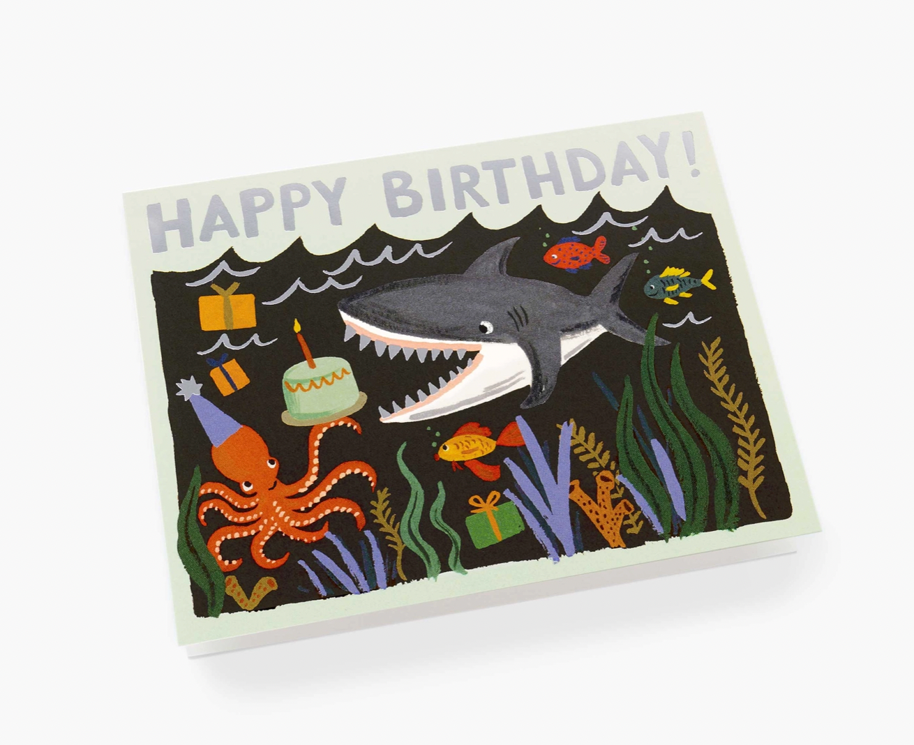 Shark Birthday Card