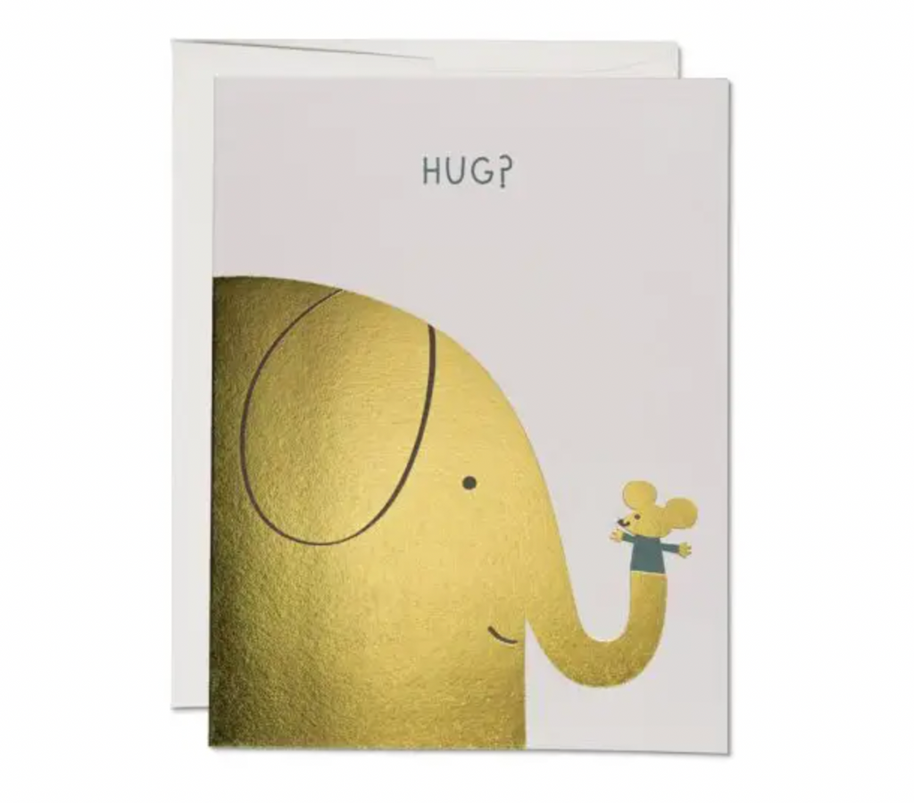 Elephant Hugs Card