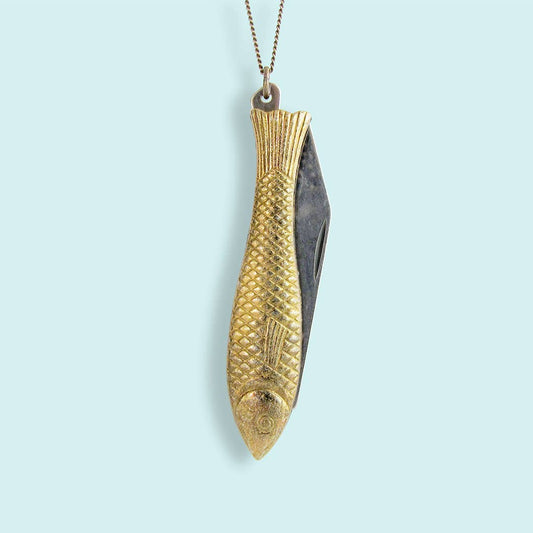 Big Fish Knife Necklace