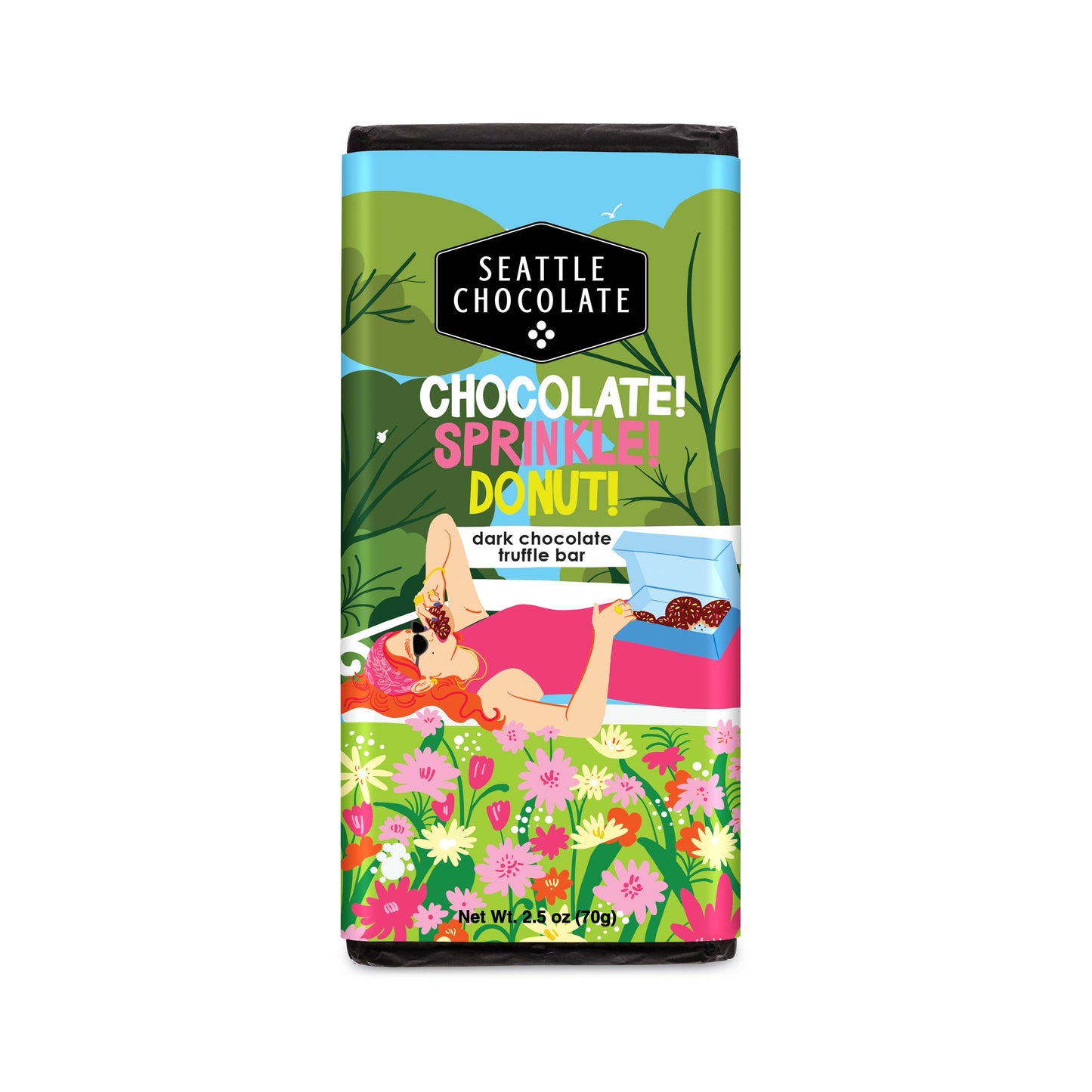 Spring Seattle Chocolate Truffle Bars