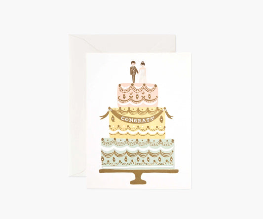 Congrats Cake Card